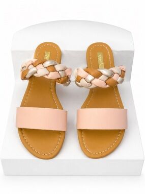 Qupid Archer Braided sandal size 7 NWOB